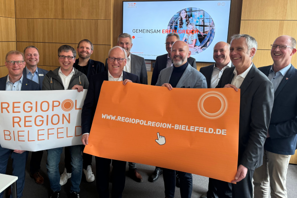 Vorstellung des neuen Internetauftritts der Regiopolregion Bielefeld